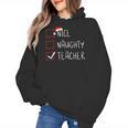 Nice Naughty Teacher Christmas List Instructor Santa Claus Men Women Women's Hoodie, trending gift Nice Naughty Teacher Christmas List Instructor Santa Claus Men Women Women's Hoodie, trending gift
