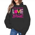 In October We Wear Pink Love Teacher Breast Cancer Awareness Women's Hoodie, trending gift In October We Wear Pink Love Teacher Breast Cancer Awareness Women's Hoodie, trending gift