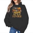 One Thankful Sped Teacher Cute Thanksgiving Women Women's Hoodie, trending gift
