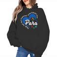 Para Heart Teacher Paraprofessional School Appreciation Women's Hoodie, trending gift Para Heart Teacher Paraprofessional School Appreciation Women's Hoodie, trending gift