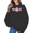 Pink Ghost Teach Halloween Teacher In Spooky Season Women's Hoodie, trending gift Pink Ghost Teach Halloween Teacher In Spooky Season Women's Hoodie, trending gift