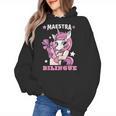 Pink Unicorn Spanish Teacher Regalos Para Bilingue Teacher Women's Hoodie, trending gift