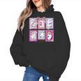 Preppy Spooky Teacher Halloween Ghost Coquette Bow Autumn Women's Hoodie, trending gift Preppy Spooky Teacher Halloween Ghost Coquette Bow Autumn Women's Hoodie, trending gift