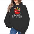 Pretend I'm A Pirate Teacher Apple Talk Like A Pirate Day Men Women Kids Women's Hoodie, trending gift Pretend I'm A Pirate Teacher Apple Talk Like A Pirate Day Men Women Kids Women's Hoodie, trending gift