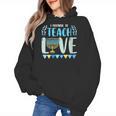 I Promise To Teach Love Hanukkah Chanukah Jewish Teacher Women's Hoodie, trending gift