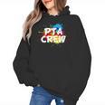 PTA Crew Back To School Volunteer Board Mom Parent Teacher Women's Hoodie, Couple Gifts, trending gift PTA Crew Back To School Volunteer Board Mom Parent Teacher Women's Hoodie, Couple Gifts, trending gift