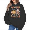 Pumpkin Spice Makes Teacher Nice Retro Fall Spooky Season Women's Hoodie, trending gift Pumpkin Spice Makes Teacher Nice Retro Fall Spooky Season Women's Hoodie, trending gift