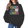 Readers Are Leaders Reading Book Lovers Teacher Women Kids Women's Hoodie, trending gift