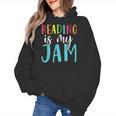 Reading Is My Jam Back To School Teacher Women's Hoodie, trending gift Reading Is My Jam Back To School Teacher Women's Hoodie, trending gift