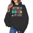 Retired Science Teacher Periodic Table Teacher Life Women's Hoodie, Science Teacher Gifts, trending gift