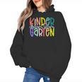 Retro Kindergarten Dream Team Back To School Teacher Kids Women's Hoodie, trending gift Retro Kindergarten Dream Team Back To School Teacher Kids Women's Hoodie, trending gift