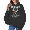 Science It's Like Magic But Real Teachers Students Scientist Women's Hoodie, Science Teacher Gifts, trending gift