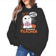 Science Teacher Cute Ghost Halloween Teacher Men Women Women's Hoodie, Science Teacher Gifts, trending gift