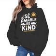 SÉ AMABLE Be Kind Bilingual Teacher Maestra Spanish Teacher Women's Hoodie, trending gift SÉ AMABLE Be Kind Bilingual Teacher Maestra Spanish Teacher Women's Hoodie, trending gift