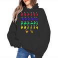 Sign Language Alphabet For ASL Interpreter Deaf Teacher Stud For Men Women Girls Kids Women's Hoodie, trending gift