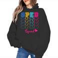 SPED Squad Proud Special Education Para Teacher Colorful Women's Hoodie, trending gift SPED Squad Proud Special Education Para Teacher Colorful Women's Hoodie, trending gift