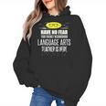Super Language Arts Teacher Have No Fear T-Shirt Women's Hoodie, Super Teacher Gifts, trending gift