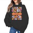 I Teach The Cutest Pumpkins Halloween Fall Teacher Women Women's Hoodie, trending gift