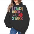 I Teach Rockstars Band Vibes Teacher Rocks My Music Teaching Women's Hoodie, trending gift