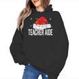 Teacher Aide Christmas Women Family Matching Group Xmas Women's Hoodie, trending gift