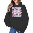 Teacher Bow Pencil Flowers Teacher Back To School Women's Hoodie, trending gift Teacher Bow Pencil Flowers Teacher Back To School Women's Hoodie, trending gift