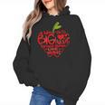 Teacher Day T Shirt Appreciation Day Apple Teach Learn Women's Hoodie, trending gift