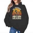Teacher All Teachers Love Brains Halloween Women's Hoodie, trending gift Teacher All Teachers Love Brains Halloween Women's Hoodie, trending gift
