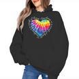 Teaching Is a Work Of Heart Tie Dye Hippie For Teacher For Men Women Girls Kids Women's Hoodie, trending gift