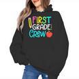 Team 1st Grade Crew Back To School 1st Grade Teacher Kids Women's Hoodie, trending gift