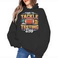 Test Day State Football Tackle Testing Day Sports Teacher Women's Hoodie, trending gift Test Day State Football Tackle Testing Day Sports Teacher Women's Hoodie, trending gift