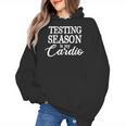 Testing Season Is My Cardio Teacher Test Day Women's Hoodie, trending gift