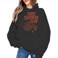 Tired Teachers Club Women's Hoodie, trending gift