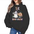 TK Boo Crew Retro Groovy Halloween Floral Ghost TK Teacher Men Women Kids Women's Hoodie, Groovy Teacher Gifts, trending gift TK Boo Crew Retro Groovy Halloween Floral Ghost TK Teacher Men Women Kids Women's Hoodie, Groovy Teacher Gifts, trending gift