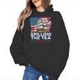 US History Teacher Boston Spilling The Tea Since 1773 Women's Hoodie, History Teacher Gifts, trending gift