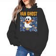 Van Ghost Art Teacher Halloween Van Gogh Starry Night Women's Hoodie, trending gift