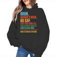 Vintage Bruh We Back No Cap Bruh We'Re Back Student Teacher Women's Hoodie, trending gift Vintage Bruh We Back No Cap Bruh We'Re Back Student Teacher Women's Hoodie, trending gift