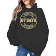Vintage I Survived 67 Days Of School Teachers Students Women's Hoodie, trending gift