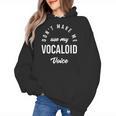 Vocaloid Voice Vocal Music Teacher Singer Singing Women's Hoodie, trending gift Vocaloid Voice Vocal Music Teacher Singer Singing Women's Hoodie, trending gift