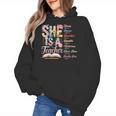 Women Bible Verse Christian Teacher God Says Back To School Women's Hoodie, trending gift