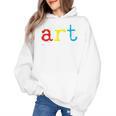 Art Teacher Artists Women's Hoodie, trending gift