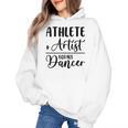 Athlete Plus Artist Equals Dancer Ballerina Teacher Student For Men Women Kids Women's Hoodie, trending gift Athlete Plus Artist Equals Dancer Ballerina Teacher Student For Men Women Kids Women's Hoodie, trending gift