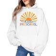 Back To School Hello Preschool For Kids Teacher Women Women's Hoodie, trending gift Back To School Hello Preschool For Kids Teacher Women Women's Hoodie, trending gift
