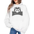 Bulldogs Teacher Student School Sports Fan Team Spirit Women's Hoodie, trending gift