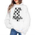 Checkered Fourth Grade Back To School Teachers Students Women's Hoodie, trending gift Checkered Fourth Grade Back To School Teachers Students Women's Hoodie, trending gift