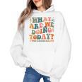 What Are We Doing Today Physical Education PE Teacher Women Women's Hoodie, Pe Teacher Gifts, trending gift What Are We Doing Today Physical Education PE Teacher Women Women's Hoodie, Pe Teacher Gifts, trending gift