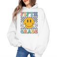 Fifth Grade Team Teachers Boys Girls Retro Smile 5th Grade Women's Hoodie, trending gift