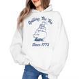 Fun 4th Of July Spilling The Tea Since 1773 History Teacher Women's Hoodie, History Teacher Gifts, trending gift Fun 4th Of July Spilling The Tea Since 1773 History Teacher Women's Hoodie, History Teacher Gifts, trending gift