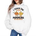 Halloween Teacher I Teach The Cutest Pumpkins In The Patch Women's Hoodie, trending gift