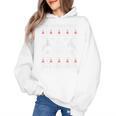 Oh Chemistree Ugly Christmas Sweater Science Student Teacher Women's Hoodie, Science Teacher Gifts, trending gift