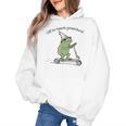 Pre K Grade Teacher Frog Back To School Preschool Women's Hoodie, trending gift